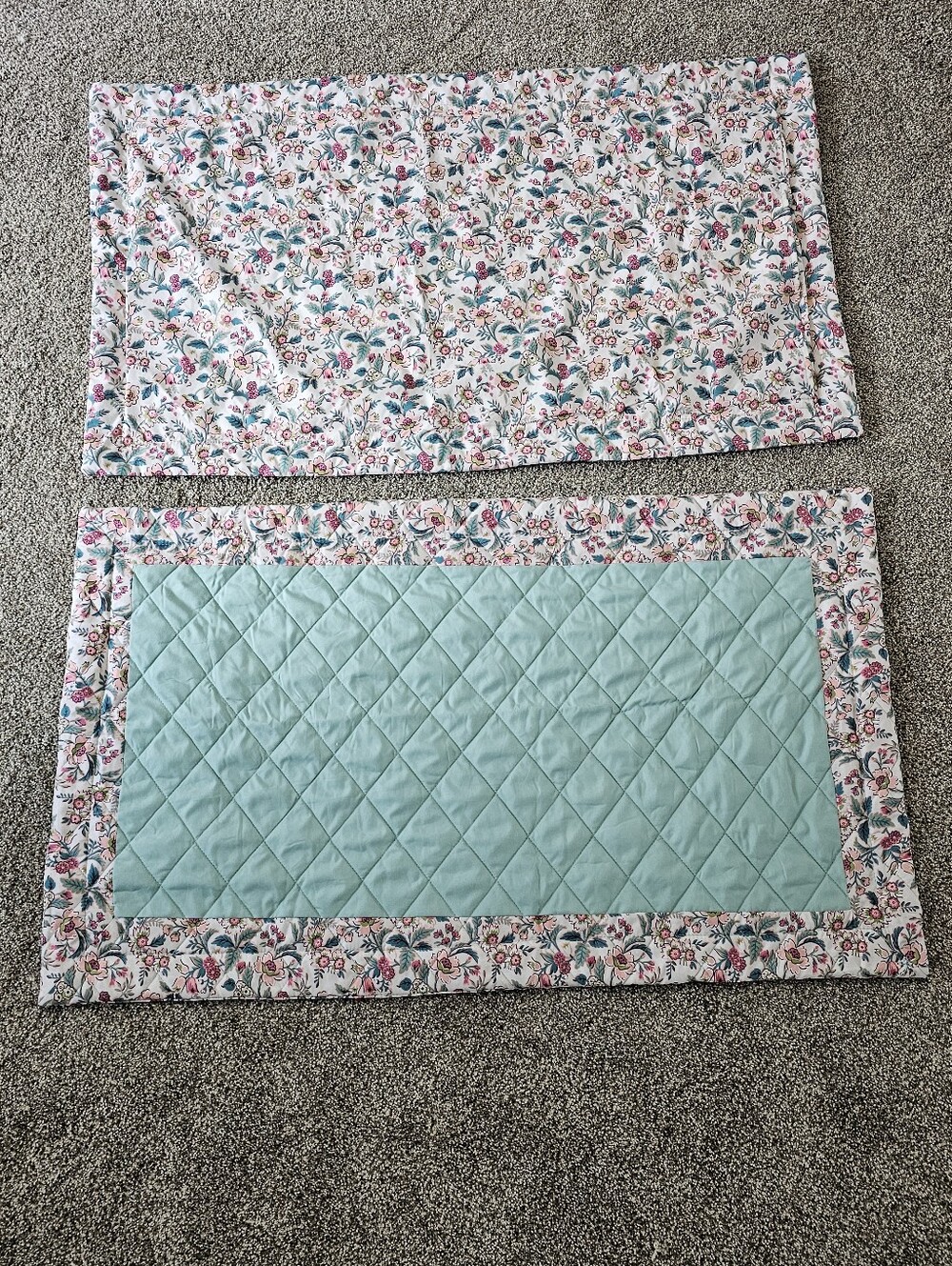 Vera Bradley Quilted Pillow Shams NWOT